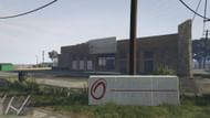 A screenshot of the Blaine County Savings Bank for GTA V mission guide readers. (Image via Rockstar Games)
